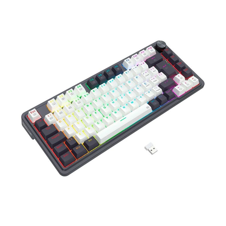 Teclado Gamer Inalámbrico Redragon K673 Pro Switch Red-2