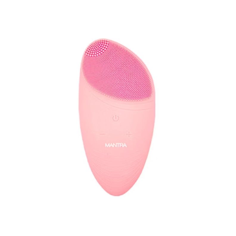 Limpiador Facial y Masajeador Mantra Silicone2 Rosado-0