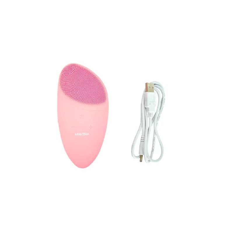 Limpiador Facial y Masajeador Mantra Silicone2 Rosado-2