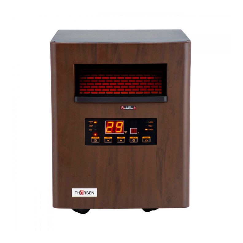 Calefactor Infrarrojo 2 en 1 Thorben Green 1500-0