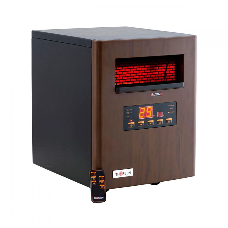 Calefactor Infrarrojo 2 en 1 Thorben Green 1500-1