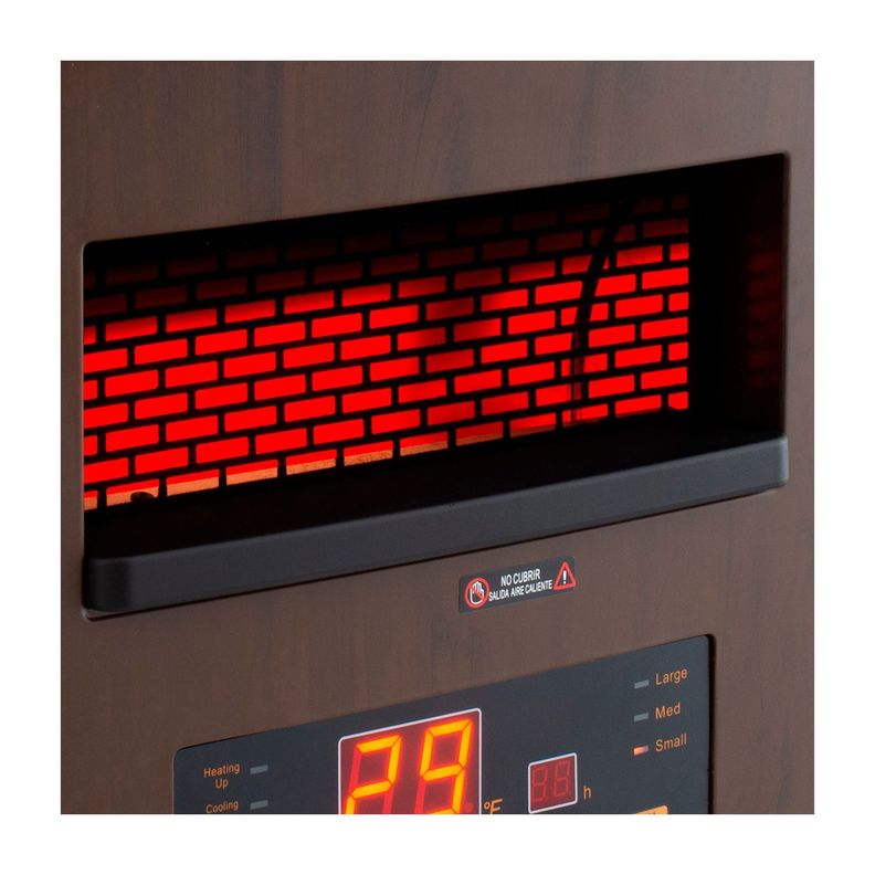 Calefactor Infrarrojo 2 en 1 Thorben Green 1500-2