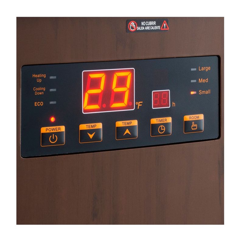 Calefactor Infrarrojo 2 en 1 Thorben Green 1500-3