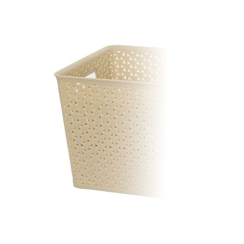 Canasto Organizador Ratan Beige Extra Grande-2