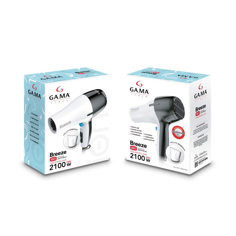 Secador de Pelo Gama Brezze Tourmaline Ion 2100W-3