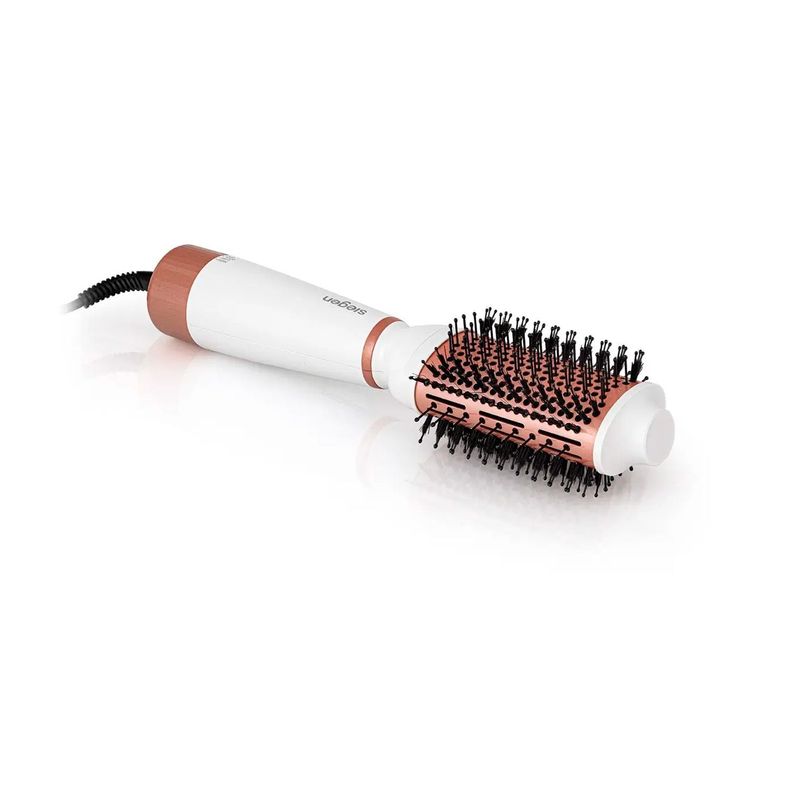 Cepillo Secador Ondulador Siegen SG-2803C03 Air Brush Blanco-2