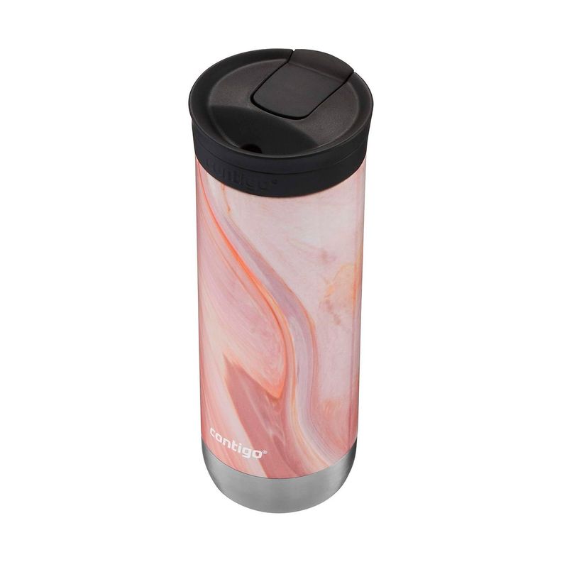 Vaso Térmico Contigo Huron 2.0 Couture 600ml 20oz Pink Marble-2