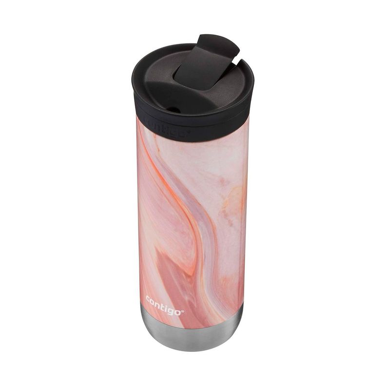 Vaso Térmico Contigo Huron 2.0 Couture 600ml 20oz Pink Marble-3