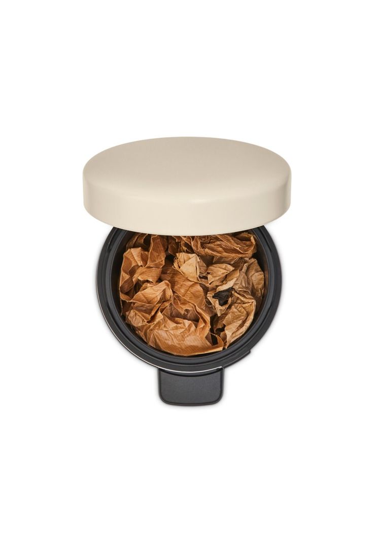 Basurero Pedal NewIcon 3 Lt Soft Beige-2