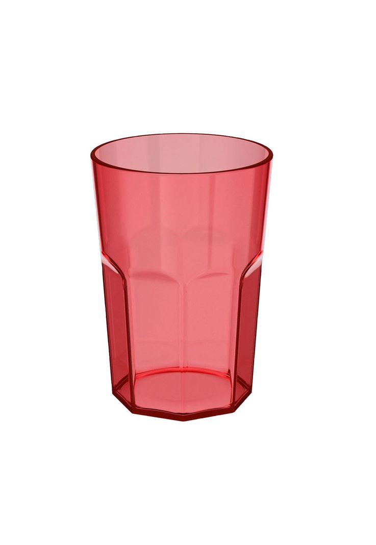 Vaso 400 Ml Rojo Ou M