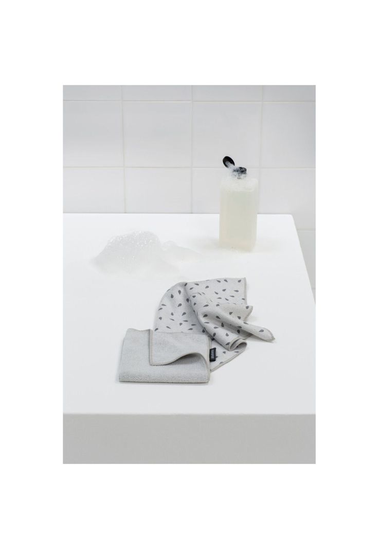 Paño de microfibra para limpieza SinkSide Light Grey-1