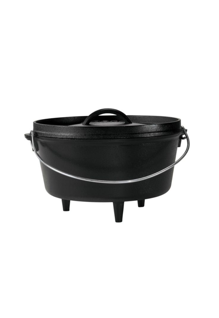 Olla Holandesa Camping 7.6 Litros Negro M
