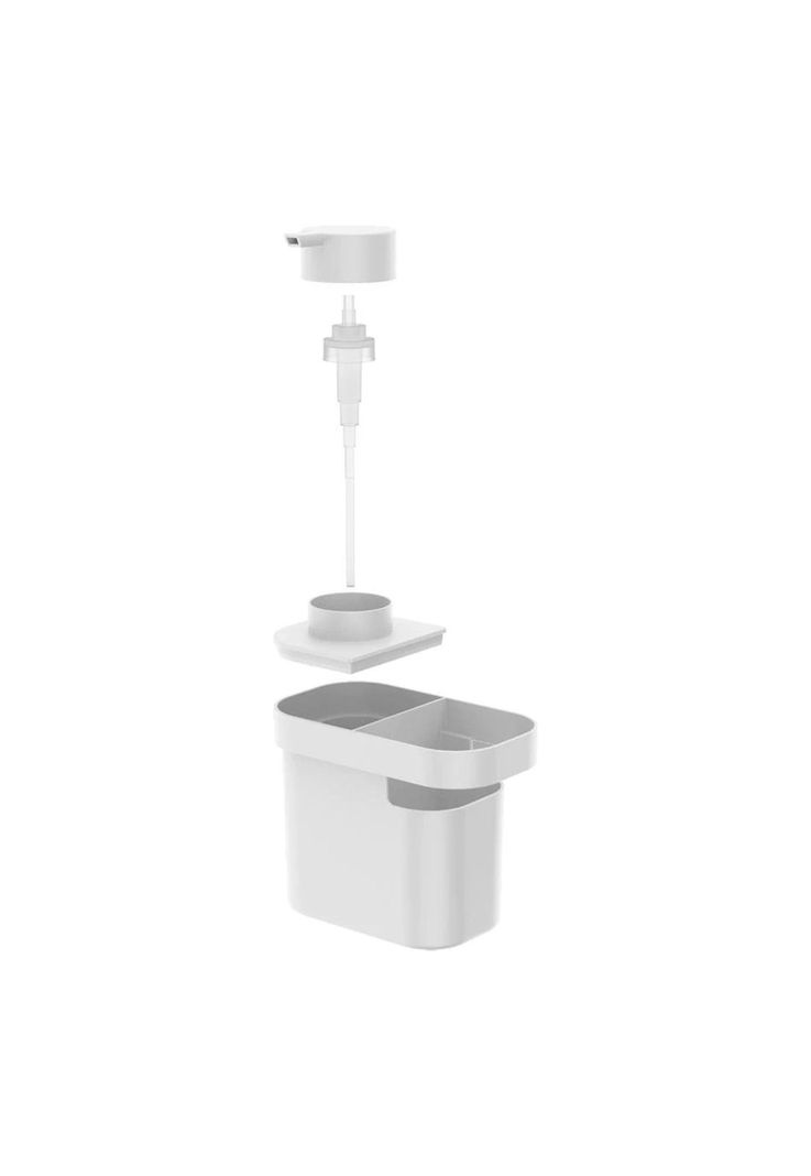 Dispensador de detergente y organizador Trium 650 ML Blanco-1