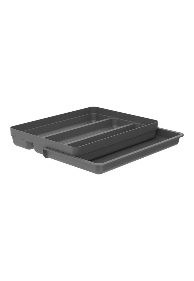 Organizador de utensilios extensibles Logic Gris-0