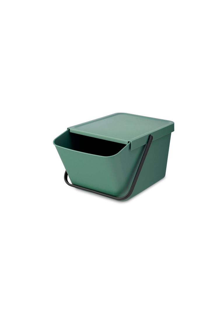 Basurero apilable Sort & Go 20 Lt Fir Green-2