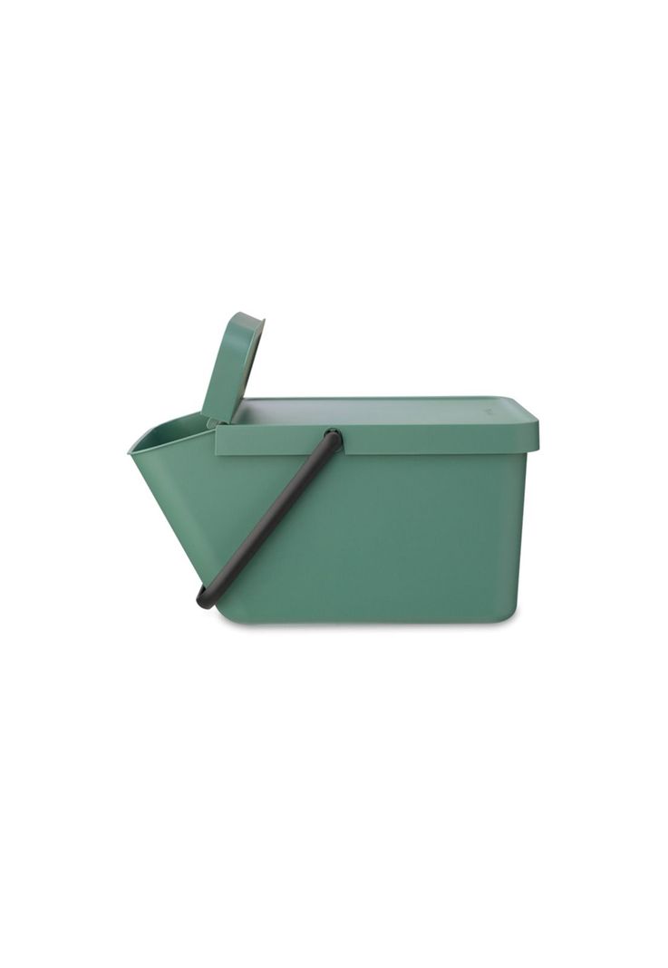 Basurero apilable Sort & Go 20 Lt Fir Green-3
