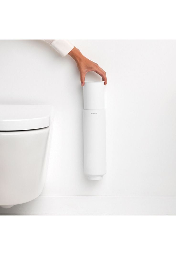 Escobilla con soporte MindSet White-3