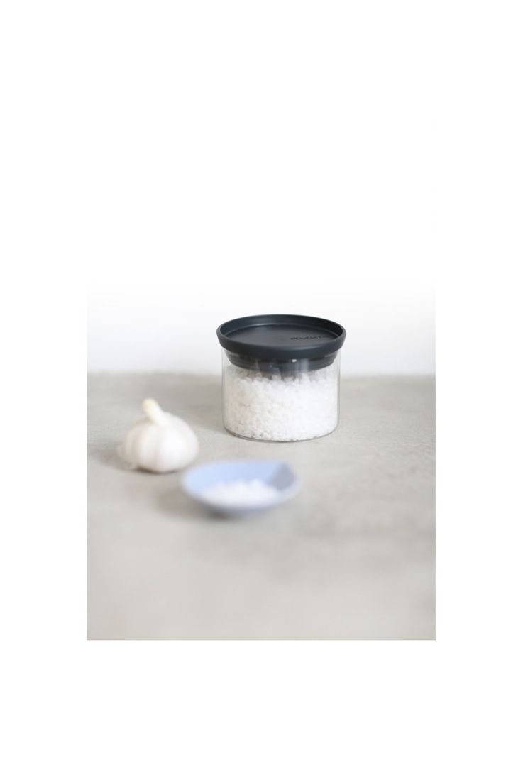 Contenedor de vidrio apilable 0,3 Lt Dark Grey-2