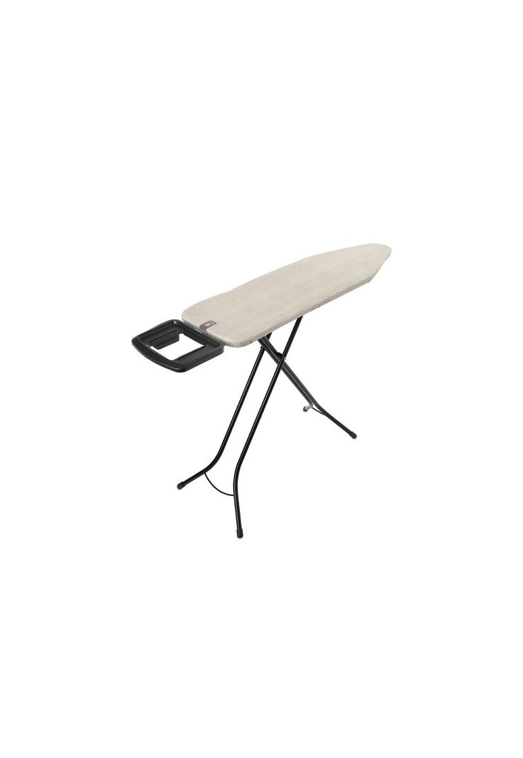 Tabla de planchar B, 124x38 cm, soporte sólido plancha vapor - Denim Grey-1