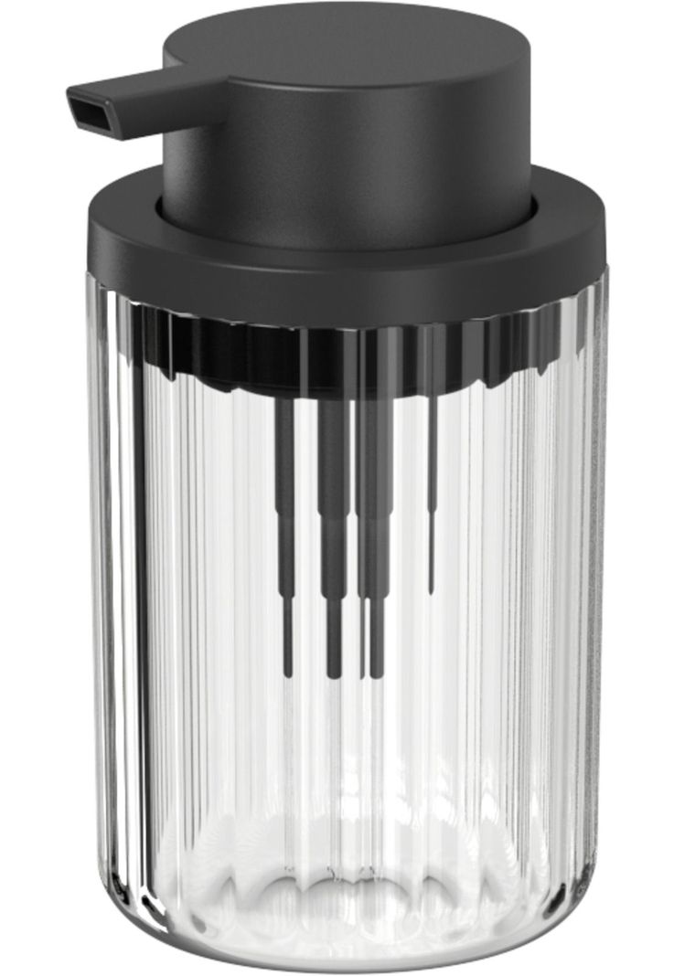 Jabonera Con Dosificador Groove Classic Blanca 300 Ml-0