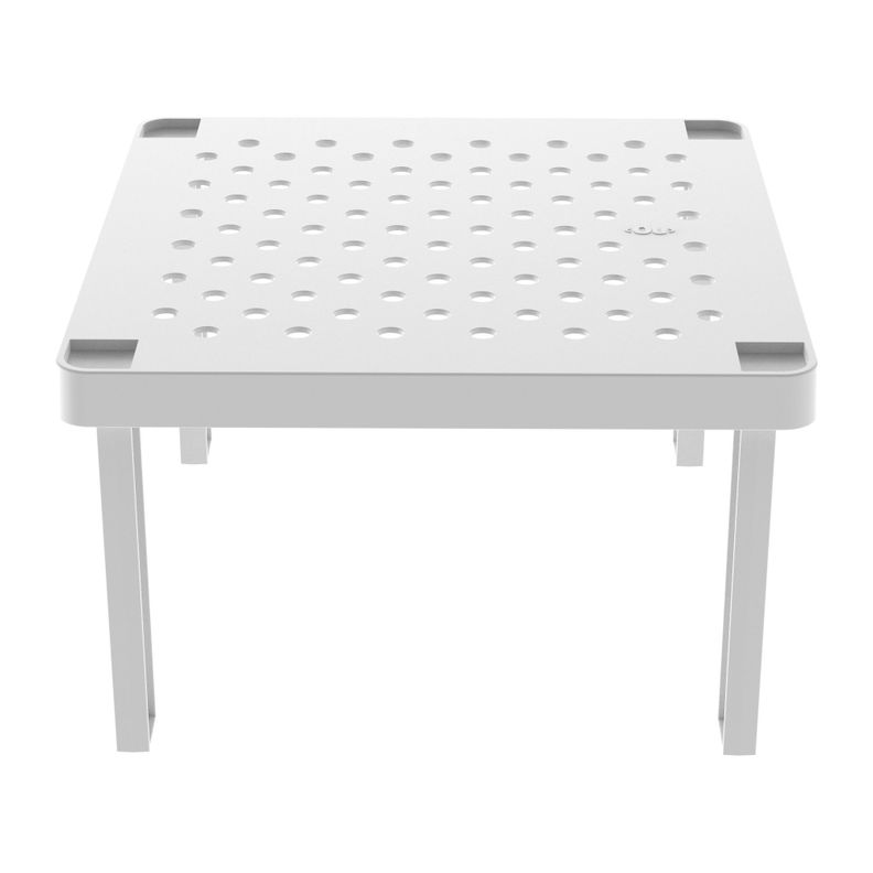 Organizador de Estante Cuadrado Level Blanco-0