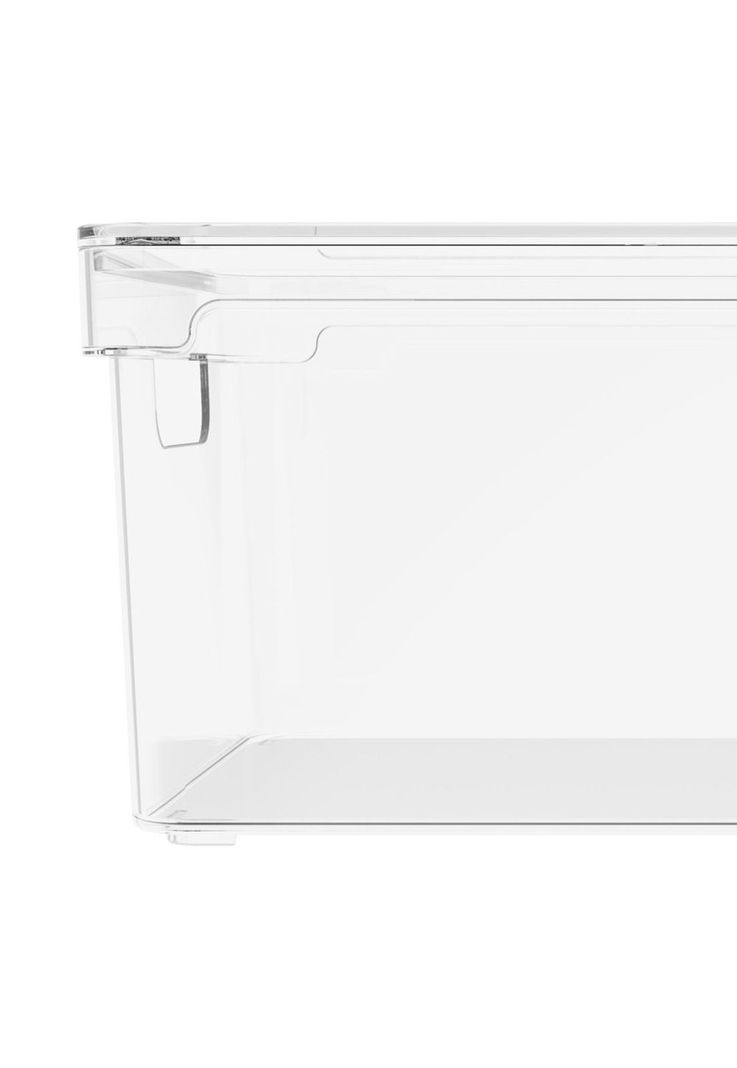 Organizador de Despensa Con Tapa Clear 30 x 15 x 13 cm-4