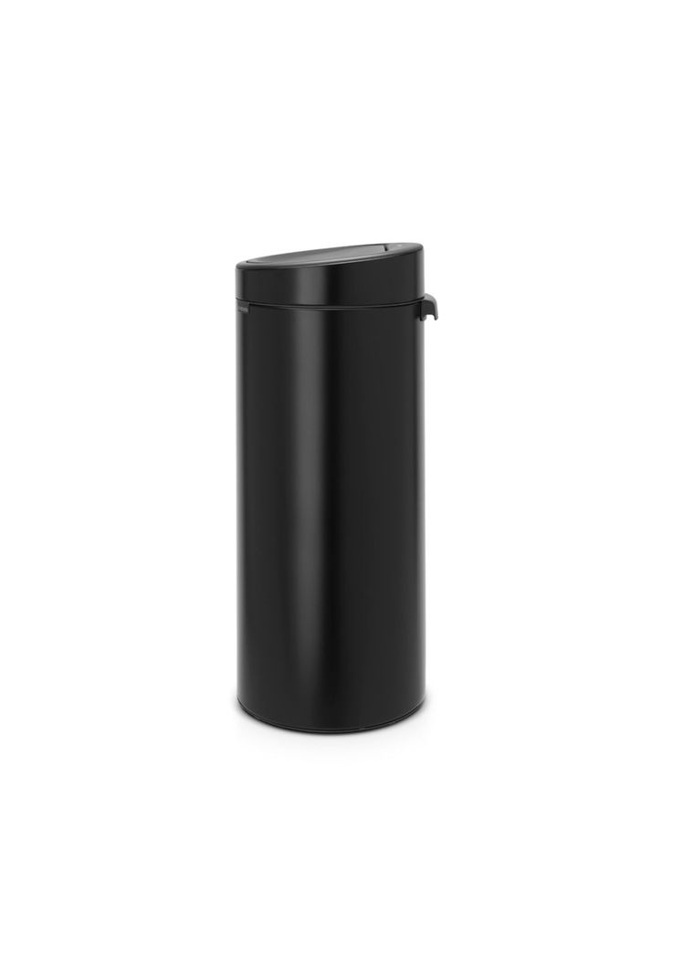 Basurero Touch New 30 Lt Matt Black-2
