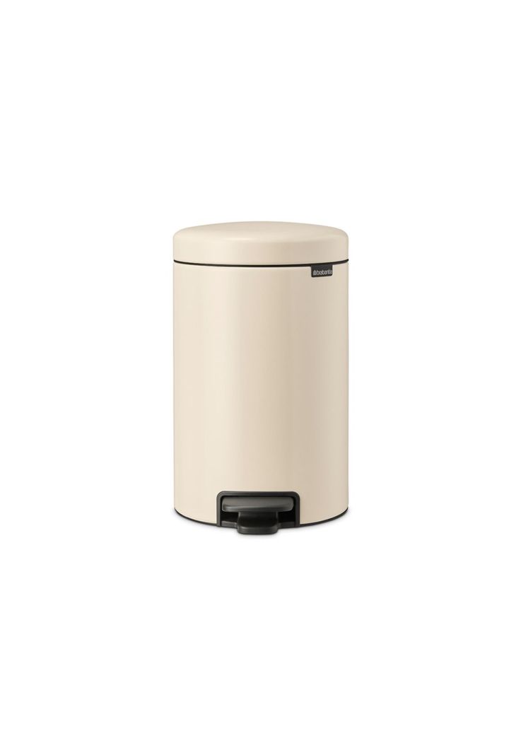 Basurero Pedal NewIcon 12 Lt Soft Beige-0