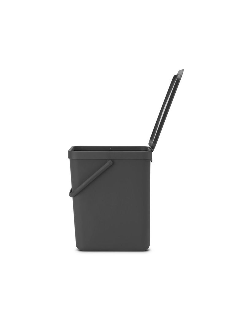 Basurero Sort & Go 25 Lt Grey-2