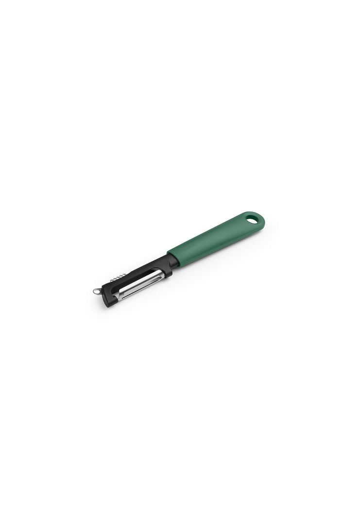 Pelador con hoja giratoria más rallador de cítricos Tasty+ - Fir Green-1