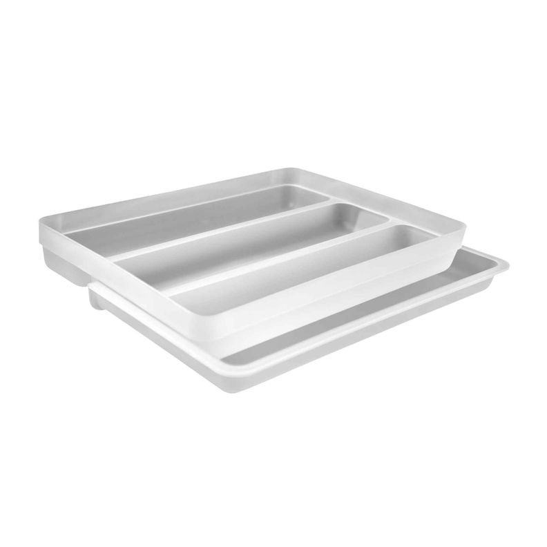 Organizador de Utensilios Extensibles Logic Blanco-0