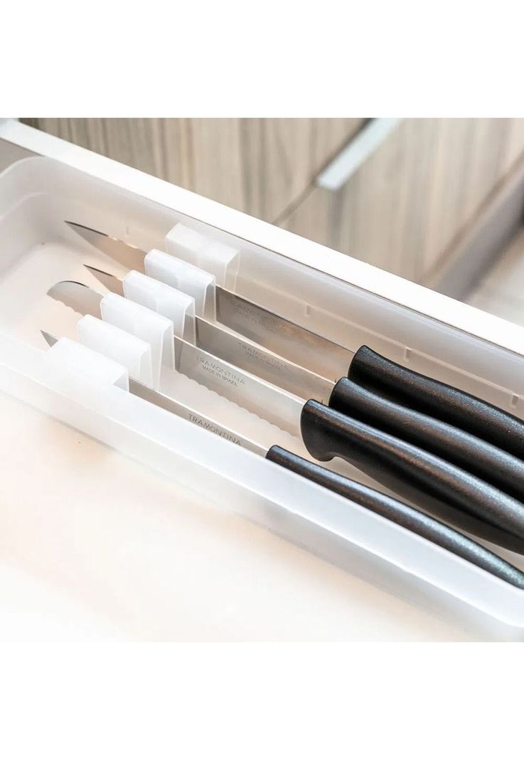 Conjunto Organizador Cubiertos Blanco-1