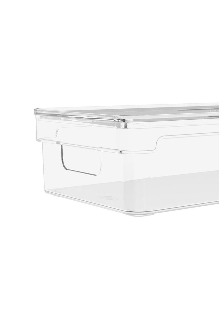 Organizador de Despensa con Tapa Clear 30 x 15 x 7 cm-4