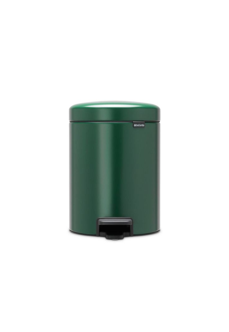 Basurero Pedal NewIcon 5 Lt Pine Green-0