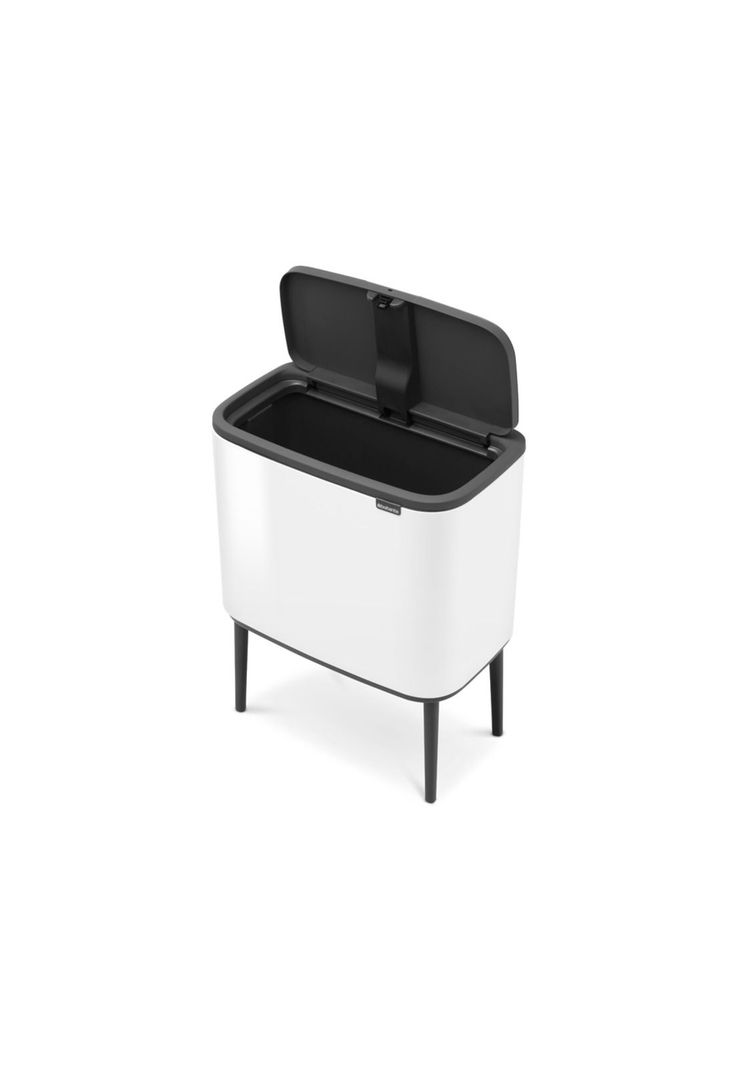 Basurero Bo Touch 36 Lt White-2