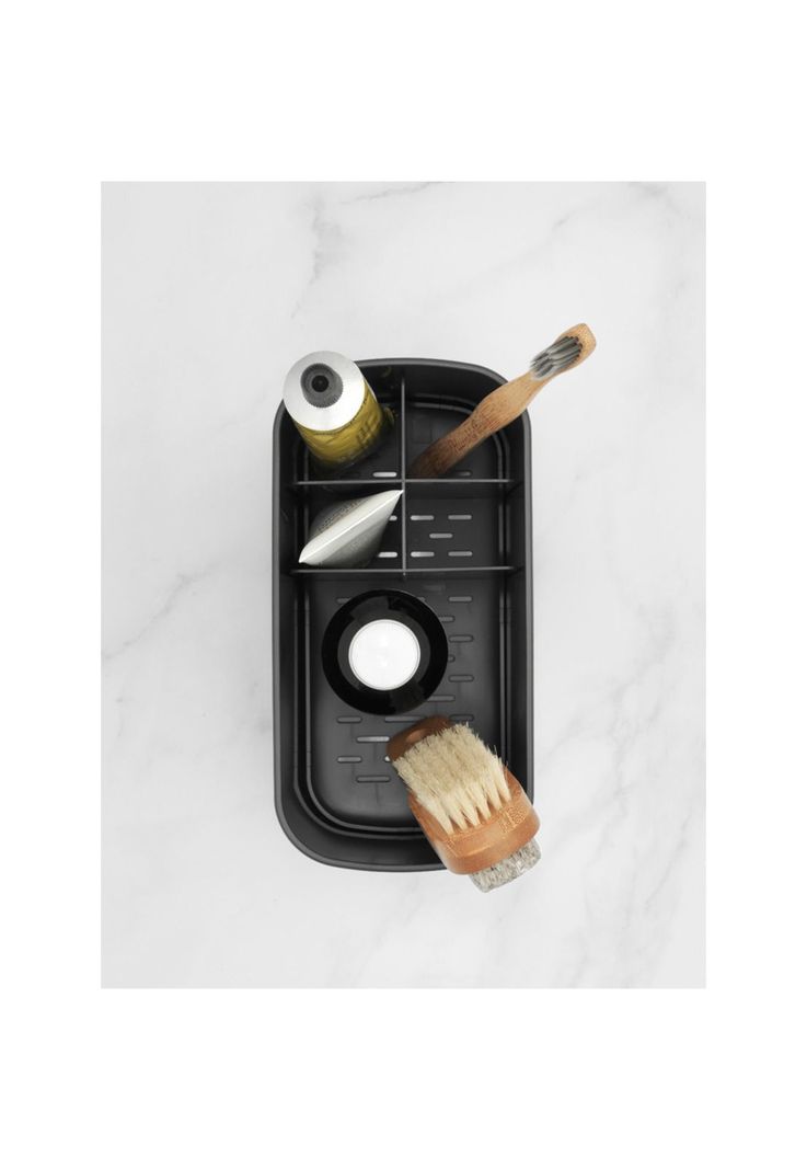 Organizador para el baño ReNew Dark Grey-4