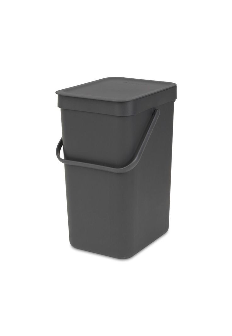 Basurero Sort & Go 12 Lt Grey-0