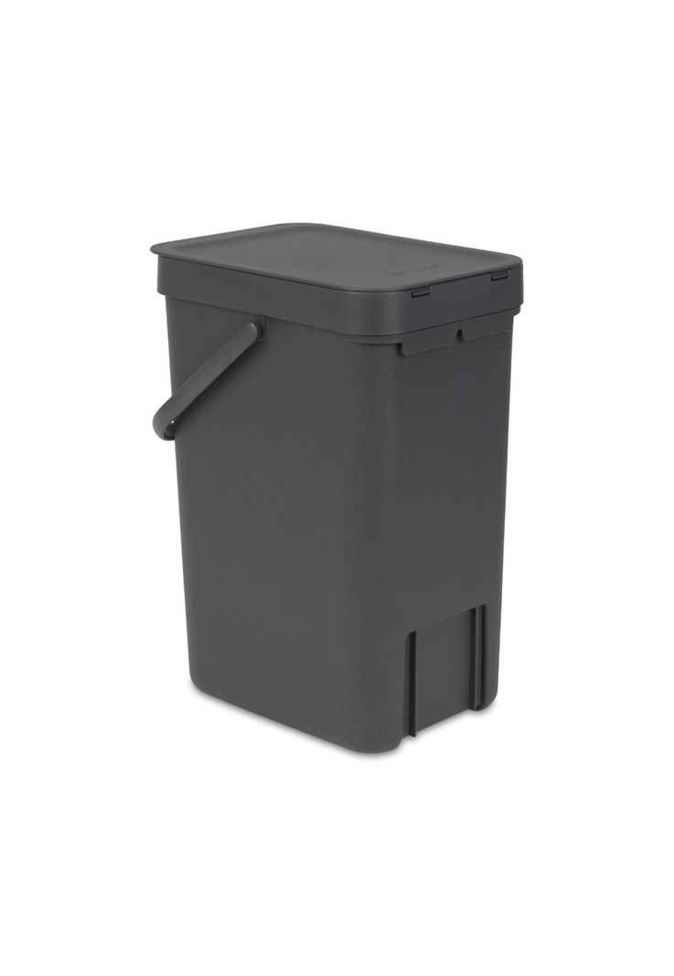 Basurero Sort & Go 12 Lt Grey-2