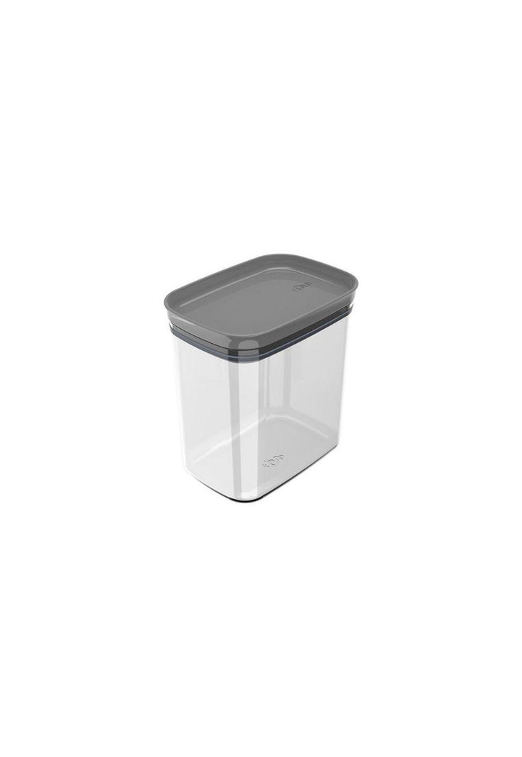 Contenedor Block Rectangular Gris 1,5 Lt