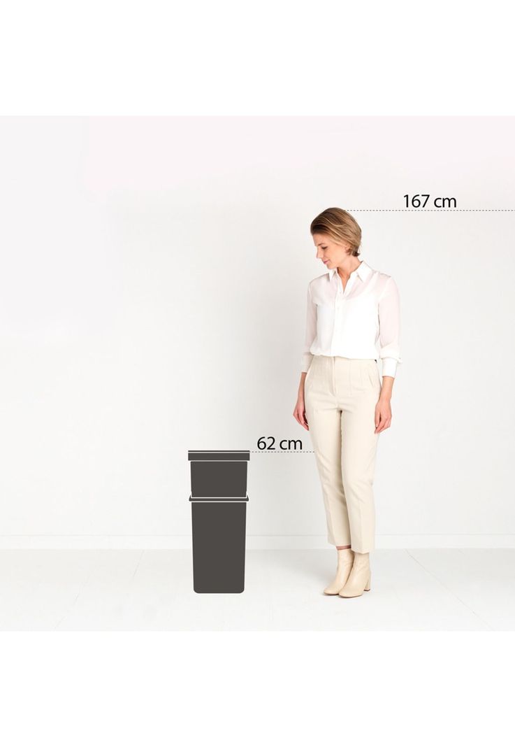 Basurero Reciclaje Sort & Go 40 Lt Jade Green-5