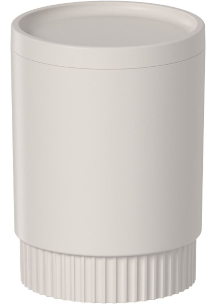 Porta Algodón/Cepillo Dorica Beige-0
