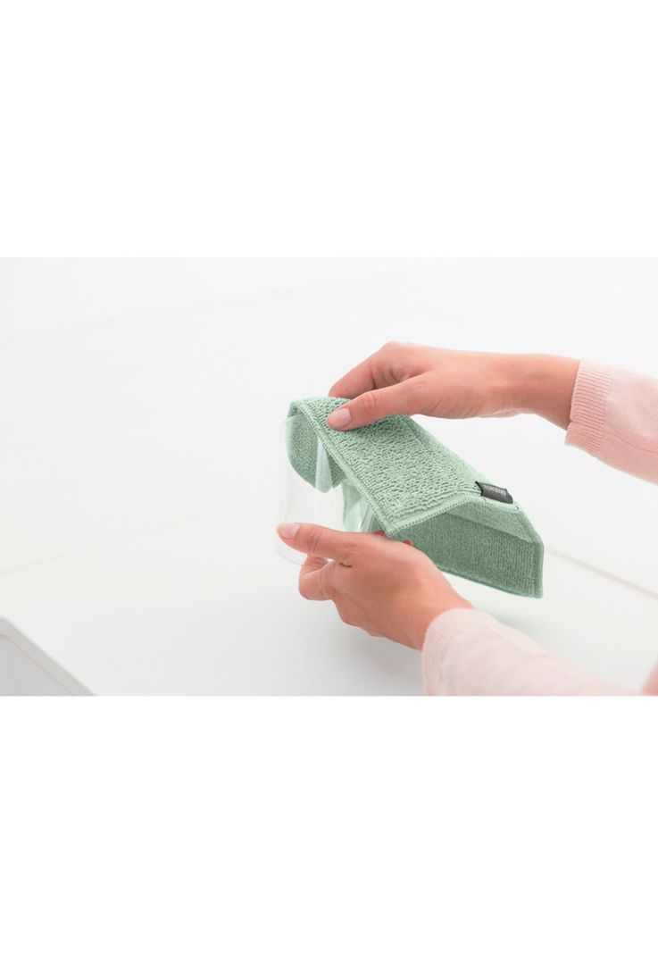 Set de 3 paños de microfibra para limpieza Jade Green-2