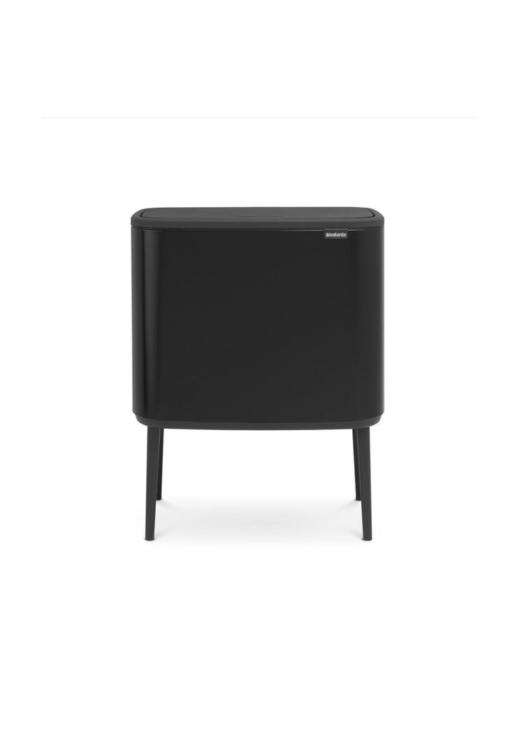 Basurero Bo Touch 36 Lt Matt Black-0