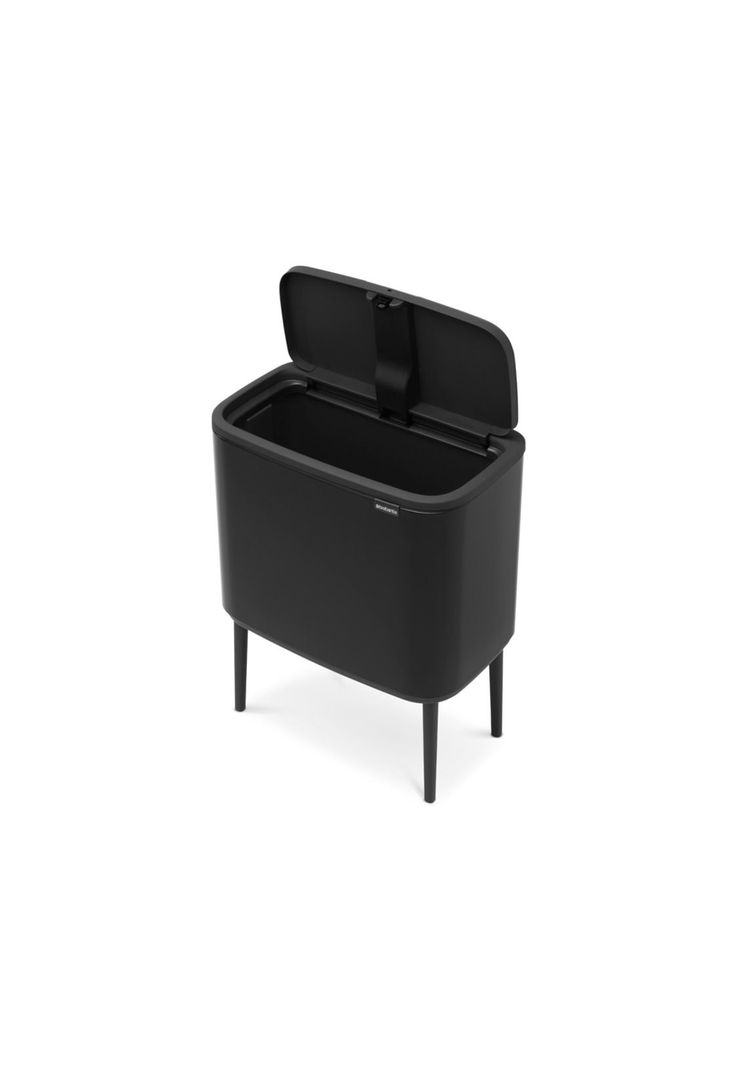 Basurero Bo Touch 36 Lt Matt Black-1