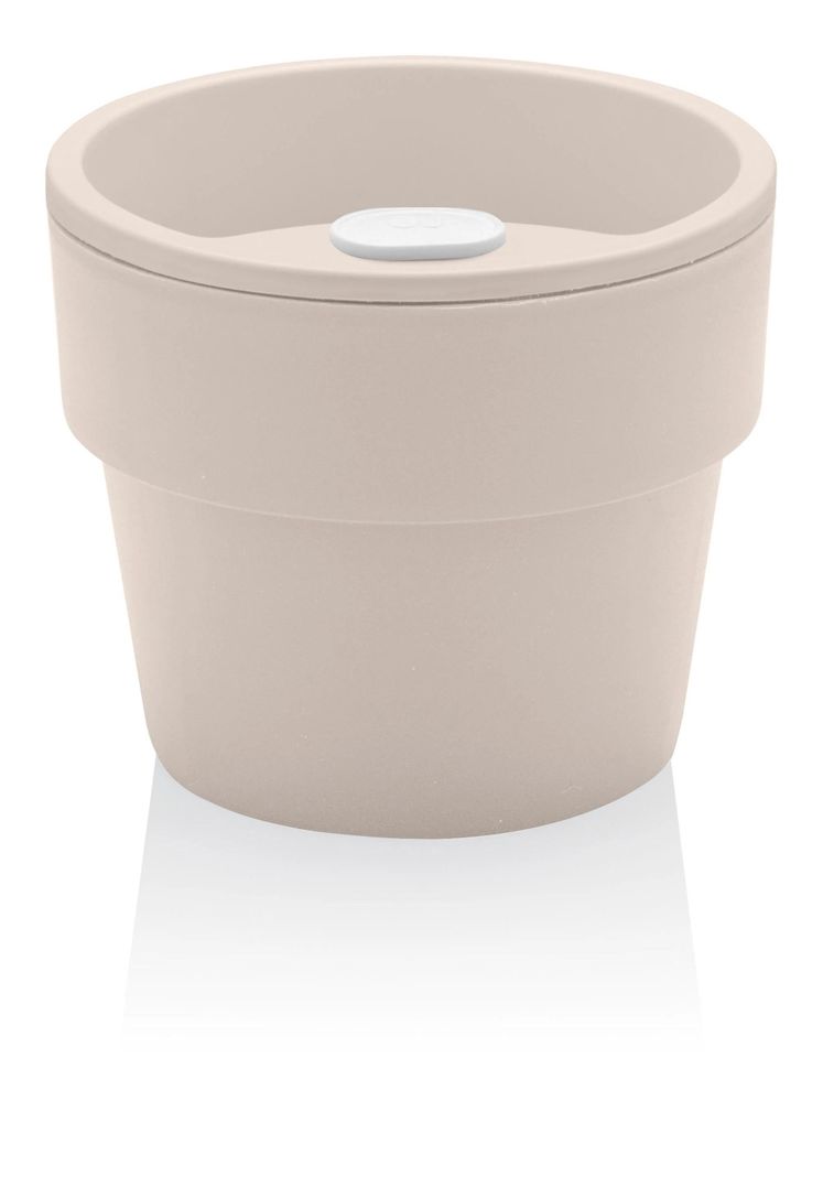 Macetero Auto Riego Beige 1,6 Litros-0