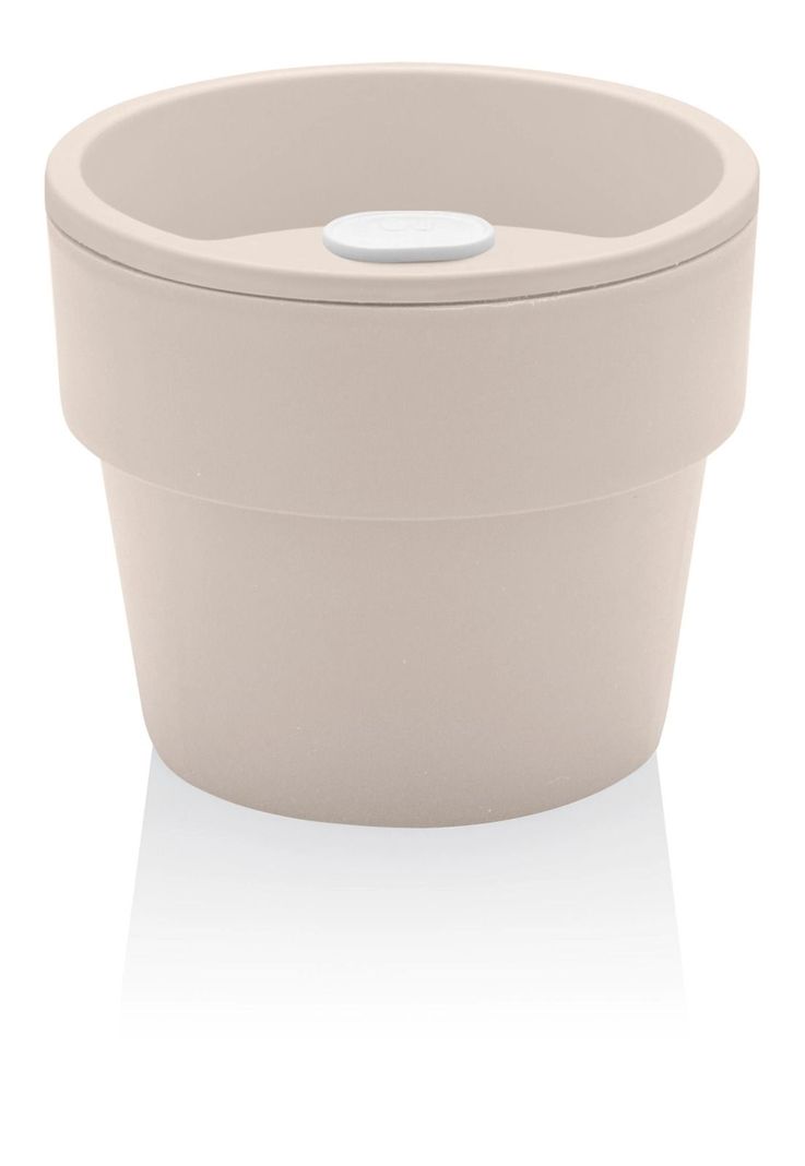 Macetero Auto Riego Beige 1,6 Litros-3
