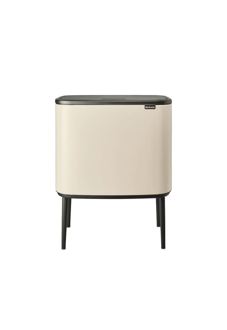 Basurero Bo Touch 11 + 23 Lt Soft Beige-0