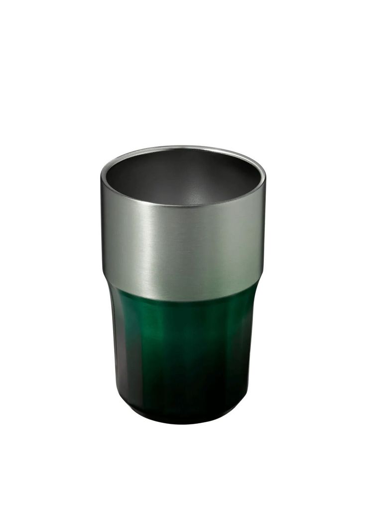 Vaso The Golden Hour Prismatic™ facetado Verde | 408 ml-1