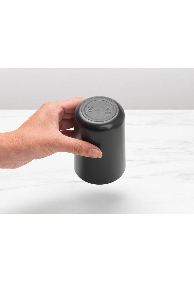 Vaso para cepillos de dientes ReNew Dark Grey-2