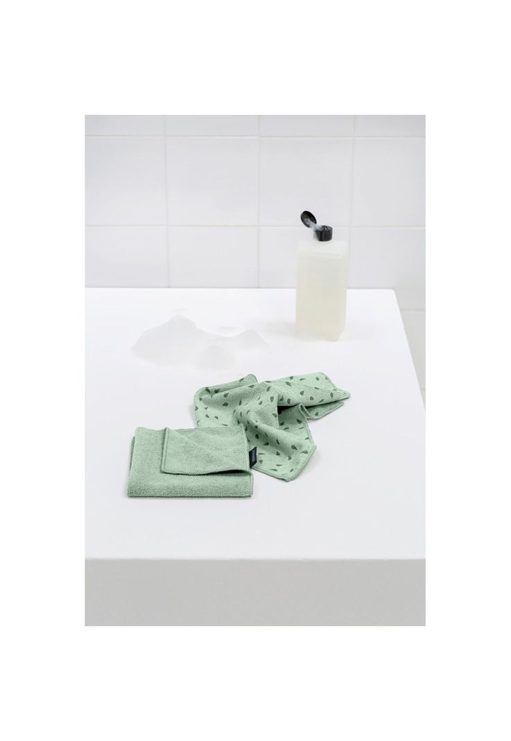Paño de microfibra para limpieza SinkSide Jade Green-4